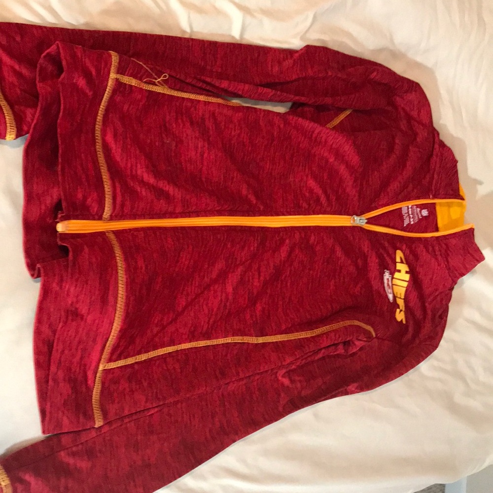 NFL teens apparel Kansas City Chiefs Zip-up